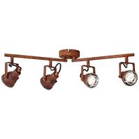 Brilliant Bente 26332/60 Plafondspot LED GU10 16 W Roest - thumbnail