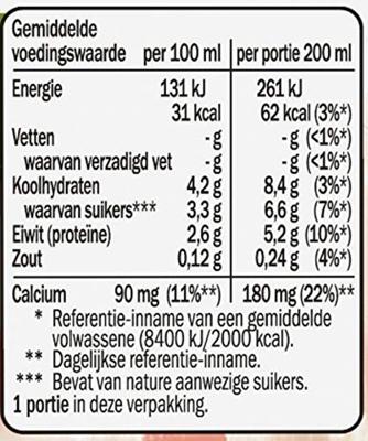 Drinkyoghurt optimel ll aardbei framboos 20cl | 5 stuks