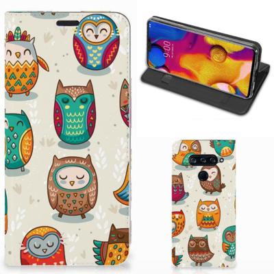 LG V40 Thinq | Hoesje maken | Vrolijke Uilen