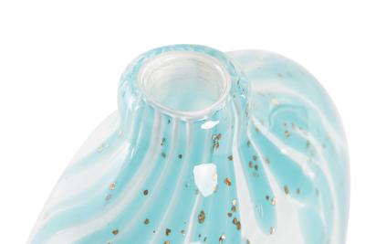 Vaas DKD Home Decor Blauw Kristal Mediterrane 12 x 7,5 x 21,5 cm Vaas DKD Home Decor Blauw Kristal Mediterrane 12 x 7,5 x 21,5 cm