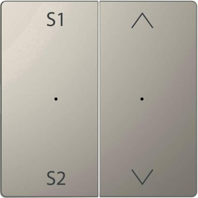 Merten MEG5227-6050 Wisselschakelaar Afdekking System Design Nikkel 1 stuk(s)