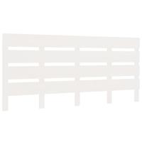 Bedframe zonder matras massief grenenhout wit 120x200 cm - thumbnail