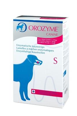Orozyme enzymatische kauwstrips S voor de hond 224 g Orozyme enzymatische kauwstrips S voor de hond 224 g