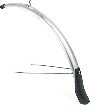 Eurofender Spatbordset snello 28" x 46 mm - zilver
