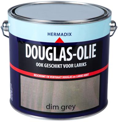 Hermadix douglas-olie mat 2500 ml dim grey
