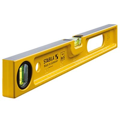 Stabila Type 82 S, 40 cm 2593 Metalen waterpas 40 cm 0.5 mm/m Stabila Type 82 S, 40 cm 2593 Metalen waterpas 40 cm 0.5 mm/m