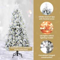 VidaXL Kunstmatige inklapbare kerstboom groen 120 cm pe en pvc - thumbnail