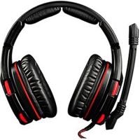 Modecom VOLCANO GHOST Headset Bedraad Hoofdband Gamen Zwart, Rood - thumbnail