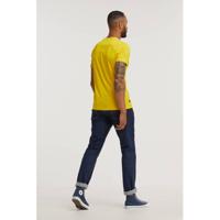 PME Legend T-shirt met printopdruk geel - thumbnail