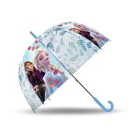 Kids Licensing kinderparaplu Frozen 2 PVC 45 cm blauw/wit - thumbnail