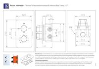 Best Design Douchekraan Verona Thermostatisch + Inbouwdeel 2-Weg 1/2" - thumbnail