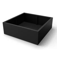 Artus rechthoekige Aluminium plantenbakken 1500 x 500 x 600 mm Geroba - Geroba - thumbnail