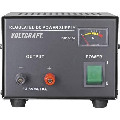VOLTCRAFT FSP-1138 Labvoeding, vaste spanning 13.8 V/DC 8 A 110 W Aantal uitgangen: 1 x VOLTCRAFT FSP-1138 Labvoeding, vaste spanning 13.8 V/DC 8 A 110 W Aantal uitgangen: 1 x
