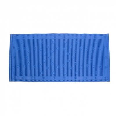 Anti-slip badmat blauw