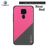 PINWUYO Honors-serie schokbestendige PC + TPU beschermende case voor Huawei Nova 5i Pro/mate 30 Lite (rood) - thumbnail