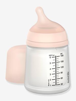 Ant-koliek flesje Zer0.Zer0 trage doorstroming (S) SUAVINEX 180 ml doorzichtig Ant-koliek flesje Zer0.Zer0 trage doorstroming (S) SUAVINEX 180 ml doorzichtig
