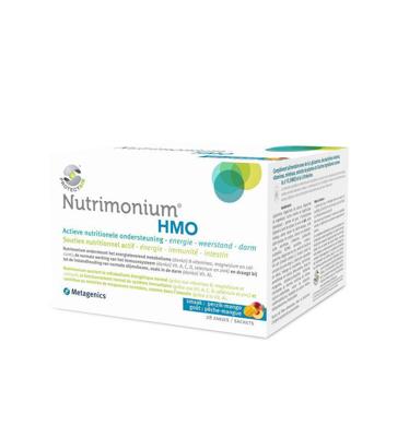Metagenics Nutrimonium HMO Perzik-Mango 28Zakjes
