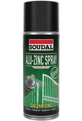 Soudal alu zinc spray acrylic | 400 ml - 154608