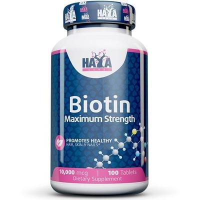 Biotin 10000mcg Maximum Strength 100tabl