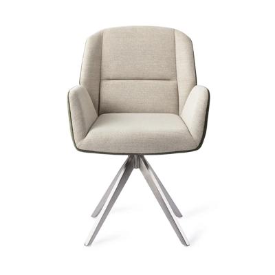 Jesper Home Eetkamerstoel 'Myoko' Turn Steel, Draaibaar, kleur Popeye