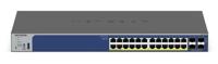 Netgear 24-poorts gigabit poe+ smart switch met 4 sfp+ poorten (grijs, 10g,smart managed) - thumbnail