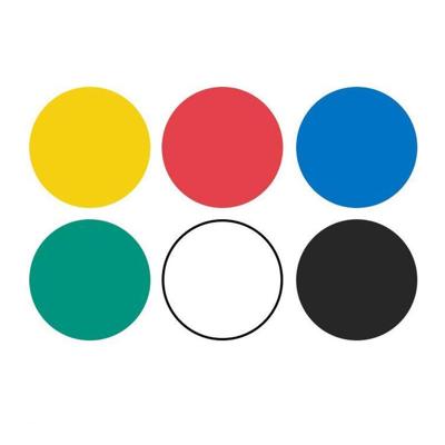 Creall textielverf, 6x250ml