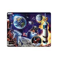 Selecta Larsen legpuzzel reis naar de maan - ruimtevaart apollo 11, 50st. - thumbnail