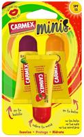 Vochtinbrengende Lippenbalsem Carmex Triplo Transparant Spf 15 Aardbei ananas Kers 3 Onderdelen (3 Stuks) - thumbnail