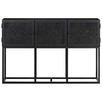 Dressoir 115x30x76 cm massief mangohout - thumbnail