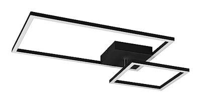 Trio Zwarte plafondlampPadella led - R62642432