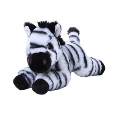 Wild Republic knuffel zebra Ecokins Mini junior 20 cm pluche wit/zwart Wild Republic knuffel zebra Ecokins Mini junior 20 cm pluche wit/zwart