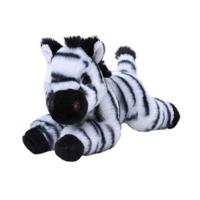 Wild Republic knuffel zebra Ecokins Mini junior 20 cm pluche wit/zwart - thumbnail