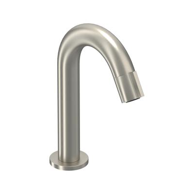 Fonteinkraan IVY Pact Gebogen Staand Model S Geborsteld Nickel PVD Fonteinkraan IVY Pact Gebogen Staand Model S Geborsteld Nickel PVD