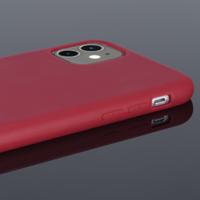 Hama Cover Finest Feel Voor Apple IPhone 12 Mini Rood - thumbnail