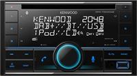 Kenwood DPX-7300DAB Autoradio dubbel DIN Aansluiting voor stuurbediening, DAB+ tuner - thumbnail