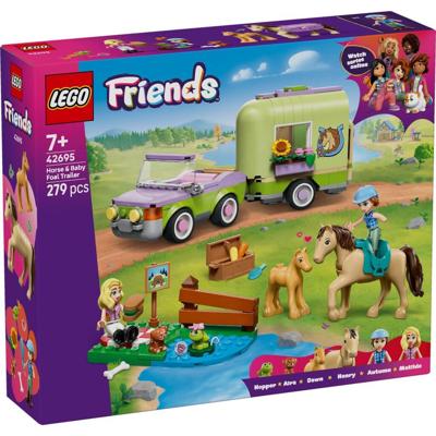 LEGO FRIENDS 42695 Paarden- en veulenwagen