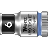 Wera 8790 HMA HF Zyklop Hand- en Machinedop met 1/4" Aandrijving met Vasthoudfunctie, 6,0 mm - 1 stuk(s) - 05003721001 - thumbnail
