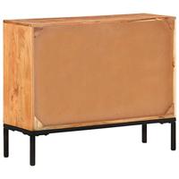 Dressoir 88x30x73 cm massief acaciahout - thumbnail