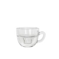 Kaarsenhouder Koffie helder Ø8xH5cm - thumbnail