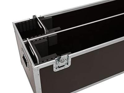 Roadinger Flightcase 2x LCD ZL75 voor 2 LCD schermen tot 75"