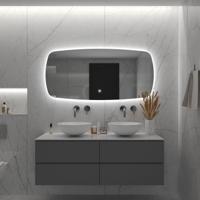 Badkamerspiegel BWS Torea Deens Ovaal Horizontaal LED (Alle Maten) - thumbnail