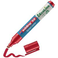 Edding 4-32002 Flipchartmarker 4-32002 Beitelpunt 1 - 5 mm Rood 1 stuk(s) - thumbnail