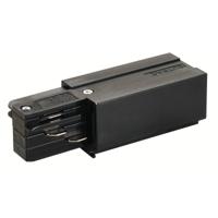 Eutrac 145520 230V-railsysteemcomponenten Verbindingsset Voeding Zwart - thumbnail