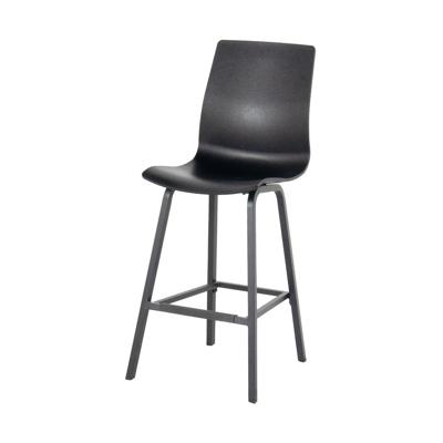 Hartman Outdoor Barkruk 'Sophie Wave' kleur Antraciet (zithoogte 77cm) Hartman Outdoor Barkruk 'Sophie Wave' kleur Antraciet (zithoogte 77cm)