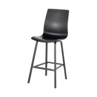 Hartman Outdoor Barkruk 'Sophie Wave' kleur Antraciet (zithoogte 77cm) - thumbnail