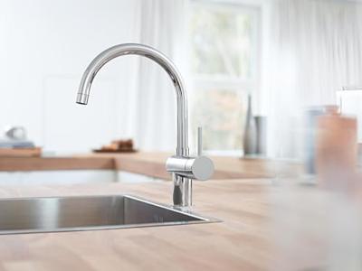 GROHE Minta Keukenkraan - hoog - draaibare ronde uitloop - chroom 32917000