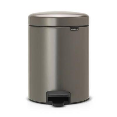 Brabantia pedaalemmer Newlcon 5 liter platinum