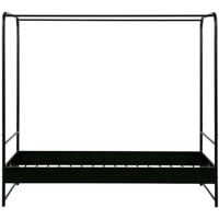 vtwonen Hemelbed 'Bunk' 90 x 200cm, kleur Zwart - thumbnail