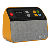 Muziekspeler | BBrain | Voor senioren en bij dementie | Grote gekleurde knoppen | Makkelijk te bedienen | Geel | BB6000-GE - thumbnail