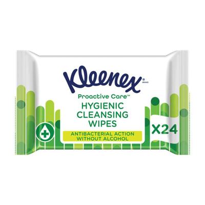 Kleenex Water fresh wipes gentle (24 st)